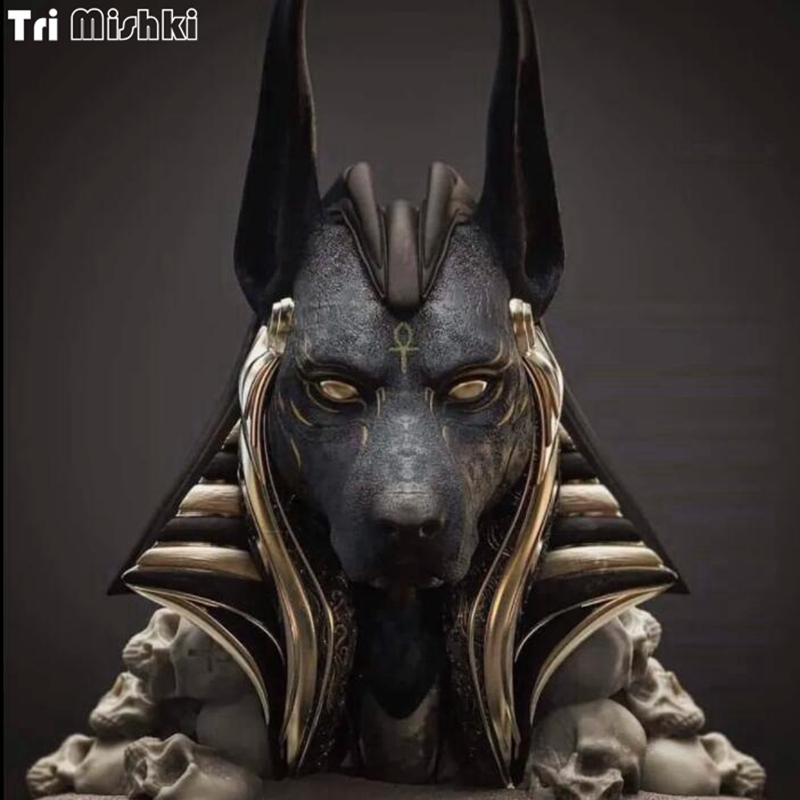 Car Accessories Egypt - Tri Mishki WCS827 15X14ซม.อียิปต์ Anubis Doggy