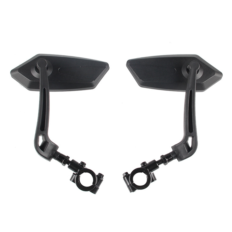 Car Accessories Must Have - 【ต้องมี】กระจกมองหลังจักรยานแบตเตอรี่รถยนต์ HD แบนสะท้อนแสงอุปกรณ์จักรยานแบบปรับได้
