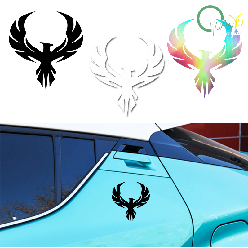 Car Accessories Phoenix - สติกเกอร์รถไวนิลรูปลอกฟีนิกซ์อุปกรณ์ตกแต่งรถจักรยานยนต์สร้างสรรค์หมวกกันน็อคแล็ปท็อป