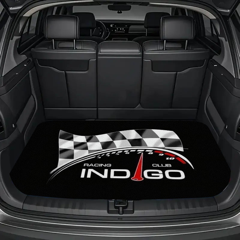 Car Accessories Must Have - แผ่นรองท้ายรถ 1 ชิ้น พร้อมลายพิมพ์ ของตกแต่งรถยนต์ที่จำเป็น ใช้ได้กับรถยนต์หลากหลายรุ่น