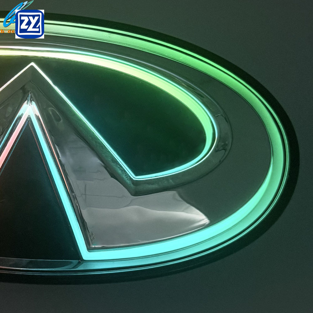Car Accessories App - ไฟสัญลักษณ์รถยนต์ LED RGBW 12V ความสว่างสูง กันน้ำ