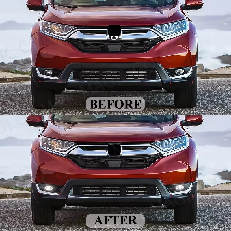 Car Accessories Honda Crv - ไฟตัดหมอก LED DRL สำหรับรถยนต์ฮอนด้า CR-V CRV