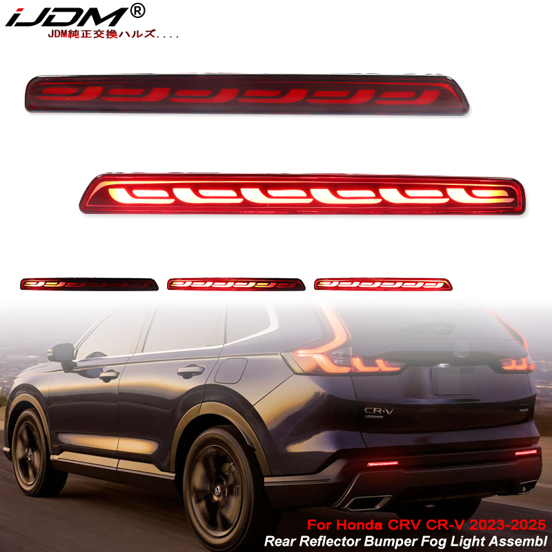 Car Accessories Honda Crv - ไฟสะท้อนแสงกันชนหลังแบบ LED สำหรับ Honda CRV ปี