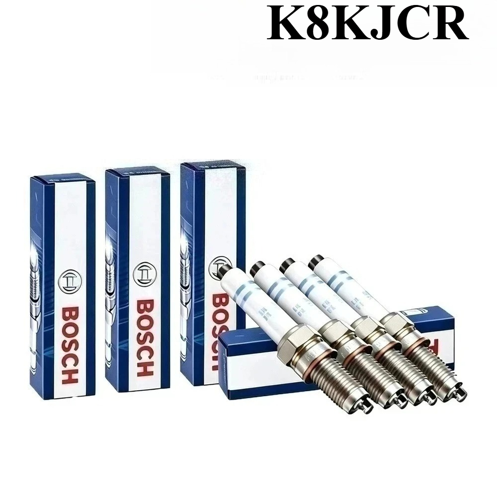 Bosch Spark Plug Copper - หัวเทียน Bosch K8KJCR แกนทองแดงเคลือบนิกเกิลป้องกันการกัดกร่อน เหมาะสำหรับเครื่องยนต์ CNG