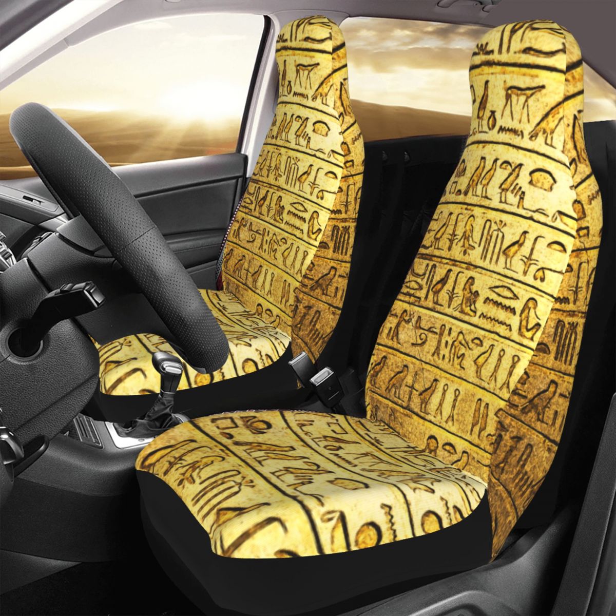 ฝาครอบเบาะรถยนต์ลายอักษรอียิปต - Car Accessories Egypt บทวิจารณ์และราคา