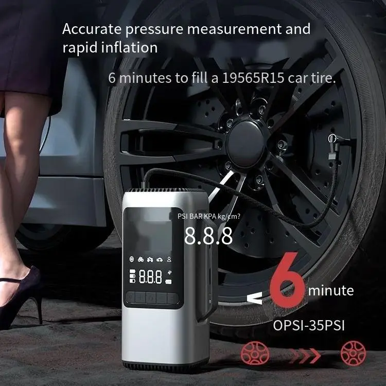 เครื่องจั๊มพ์สตาร์ทรถยนต์แบบพก - Portable Jump Starter บทวิจารณ์และราคา