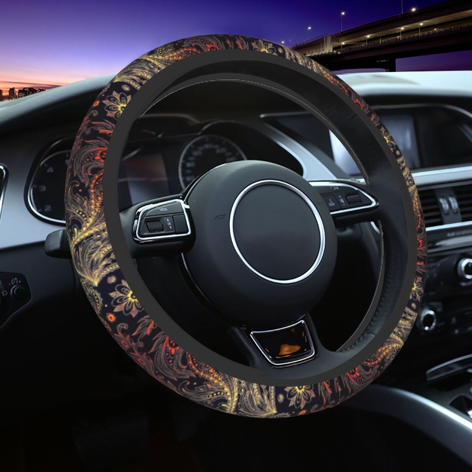 ปลอกหุ้มพวงมาลัยลายขนนกฟีนิกซ์ - Car Accessories Phoenix บทวิจารณ์และราคา