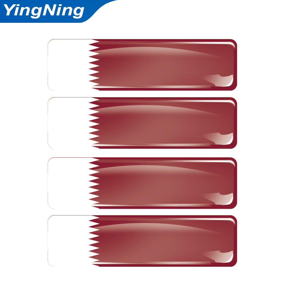 4PCS กาตาร์ธงสติกเกอร์ไวนิลอีพ - Car Accessories Qatar บทวิจารณ์และราคา