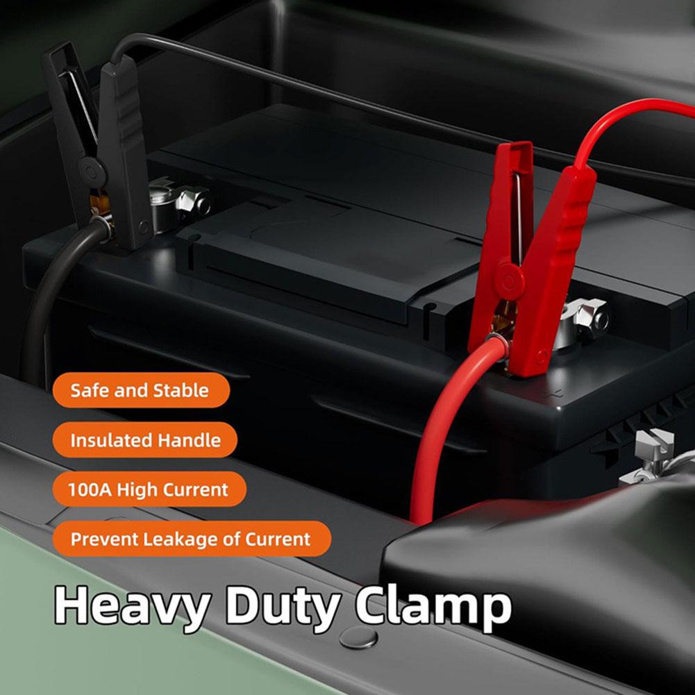 สายจั๊มพ์สตาร์ทสำหรับแบตเตอรี่ - Portable Jump Starter บทวิจารณ์และราคา