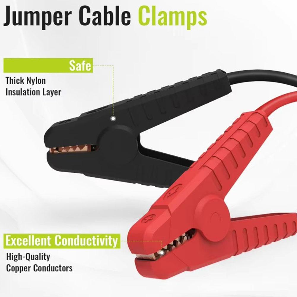 สายจั๊มพ์สตาร์ทสำหรับแบตเตอรี่ - Portable Jump Starter บทวิจารณ์และราคา