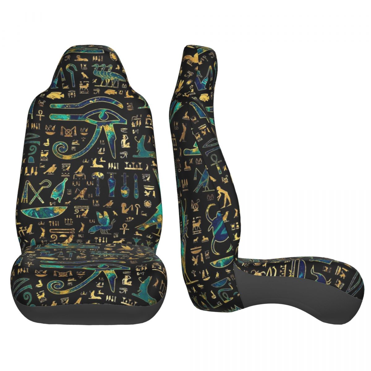อักษรอียิปต์โบราณ ผ้าคลุมเบาะร - Car Accessories Egypt บทวิจารณ์และราคา