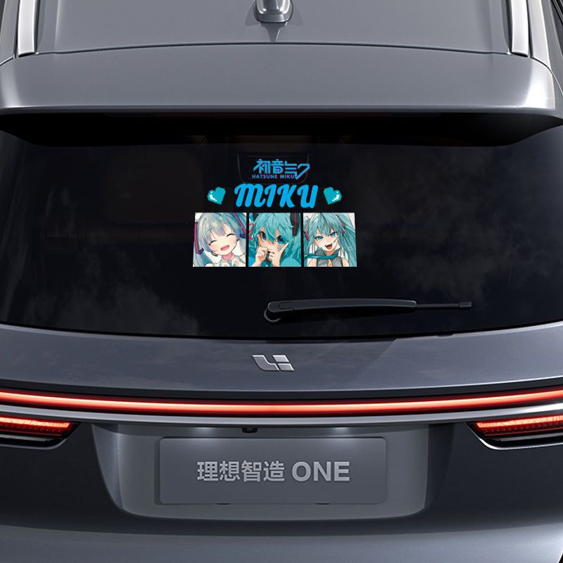 สติกเกอร์สะท้อนแสงลายอนิเมะ Ha - Car Accessories Japan บทวิจารณ์และราคา