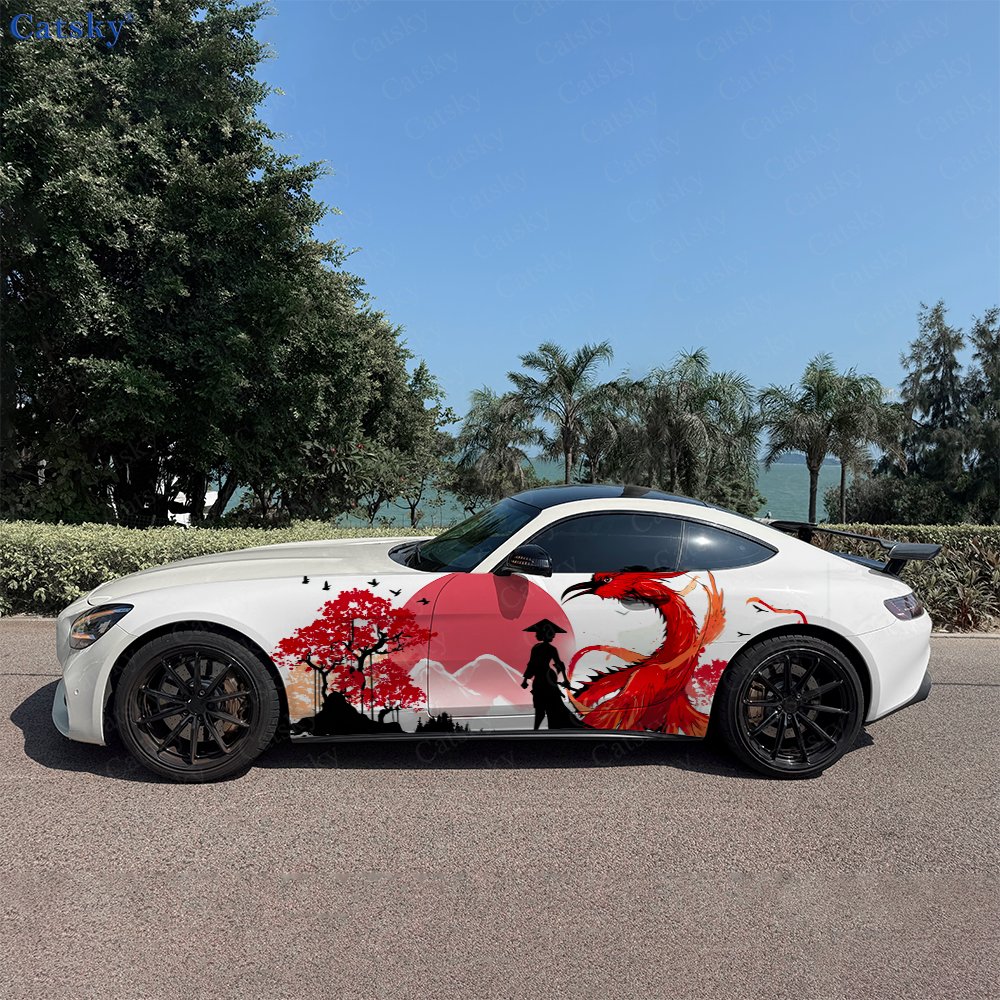 สติ๊กเกอร์ติดข้างรถลาย Crimson - Car Accessories Phoenix บทวิจารณ์และราคา