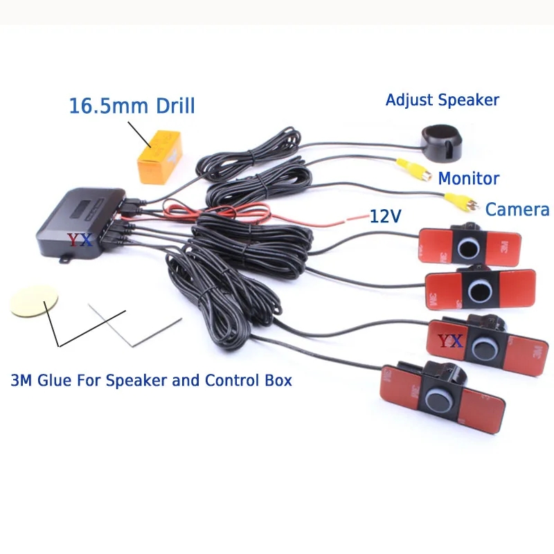 ชุดเซ็นเซอร์รถยนต์ 16.5 มม. อุ - Car Accessories In India บทวิจารณ์และราคา
