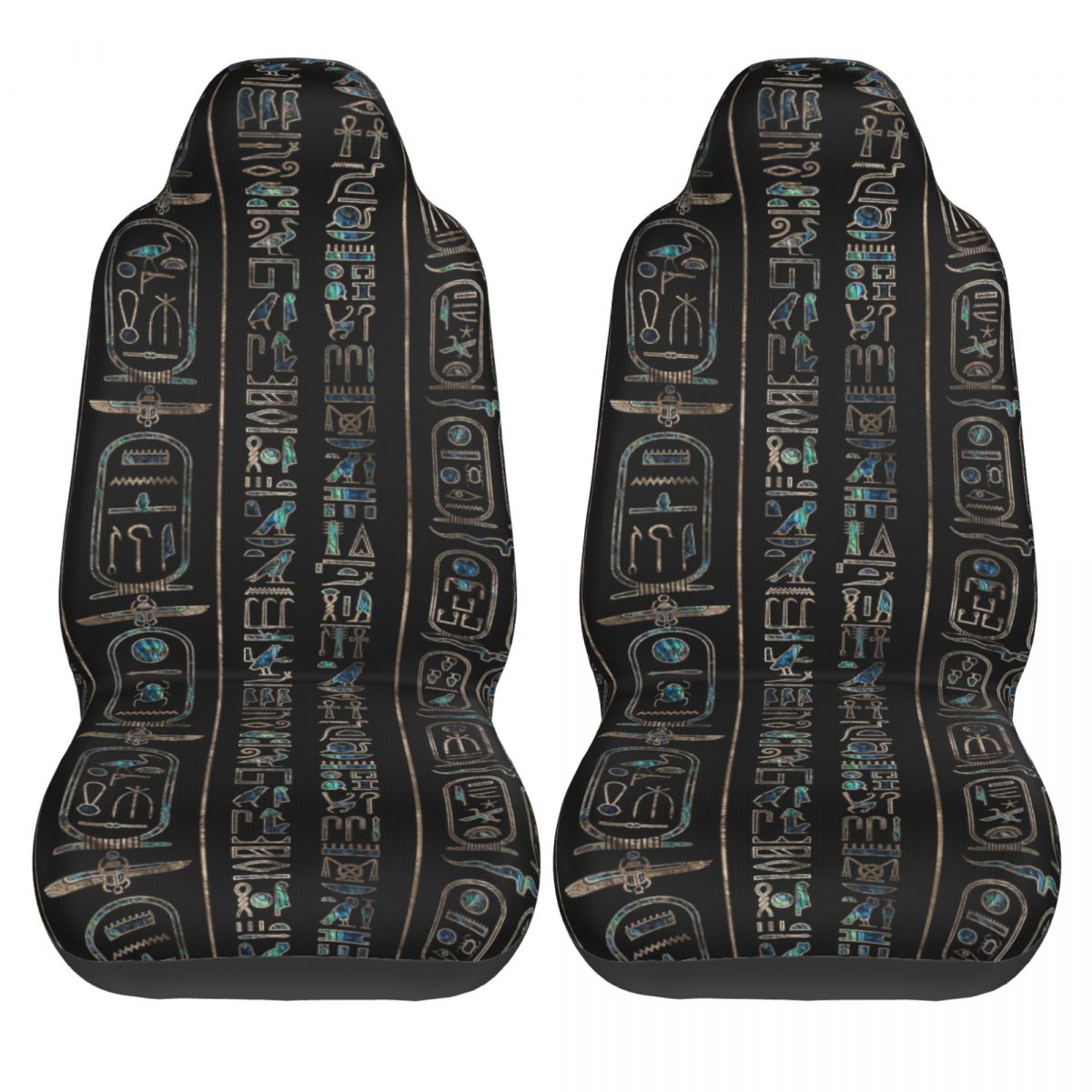 ลายอักษรอียิปต์โบราณ ผ้าคลุมเบ - Car Accessories Egypt บทวิจารณ์และราคา