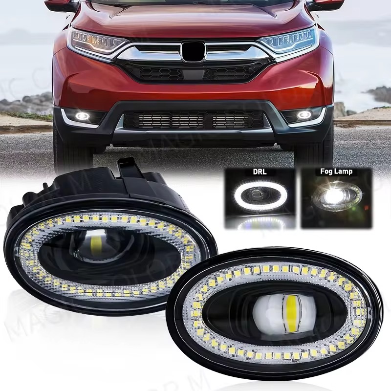 ไฟตัดหมอก LED DRL สำหรับรถยนต์ - Car Accessories Honda Crv บทวิจารณ์และราคา
