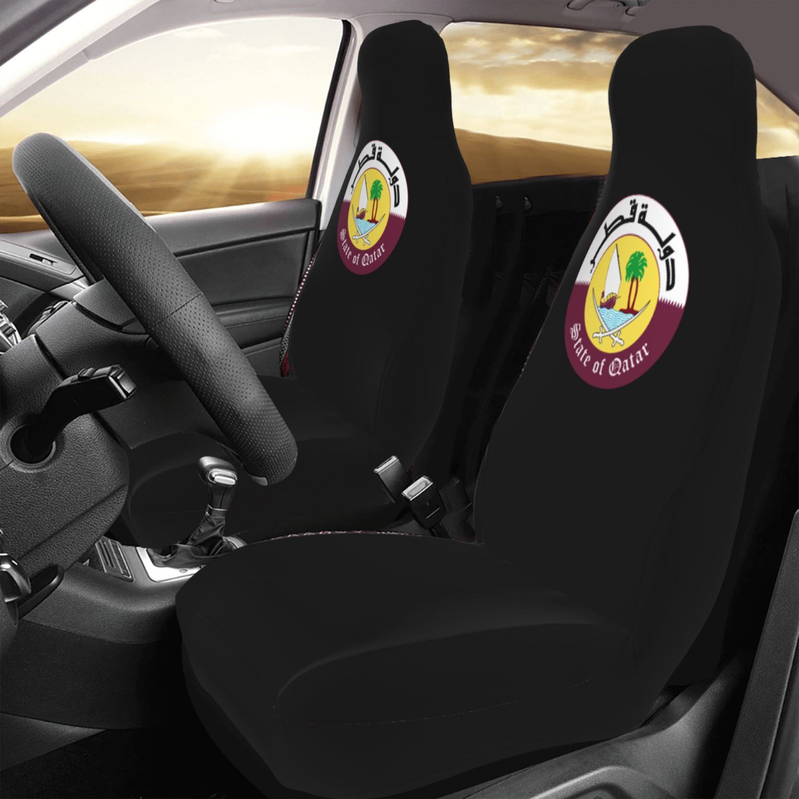 ปลอกหุ้มเบาะรถยนต์ลายตราแผ่นดิ - Car Accessories Qatar บทวิจารณ์และราคา