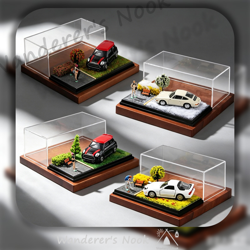 กล่องโชว์โมเดลรถขนาด 1:64 รุ่น - Car Accessories Oman บทวิจารณ์และราคา