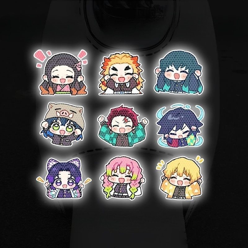 สติกเกอร์สะท้อนแสงลายการ์ตูนนั - Car Accessories Japan บทวิจารณ์และราคา