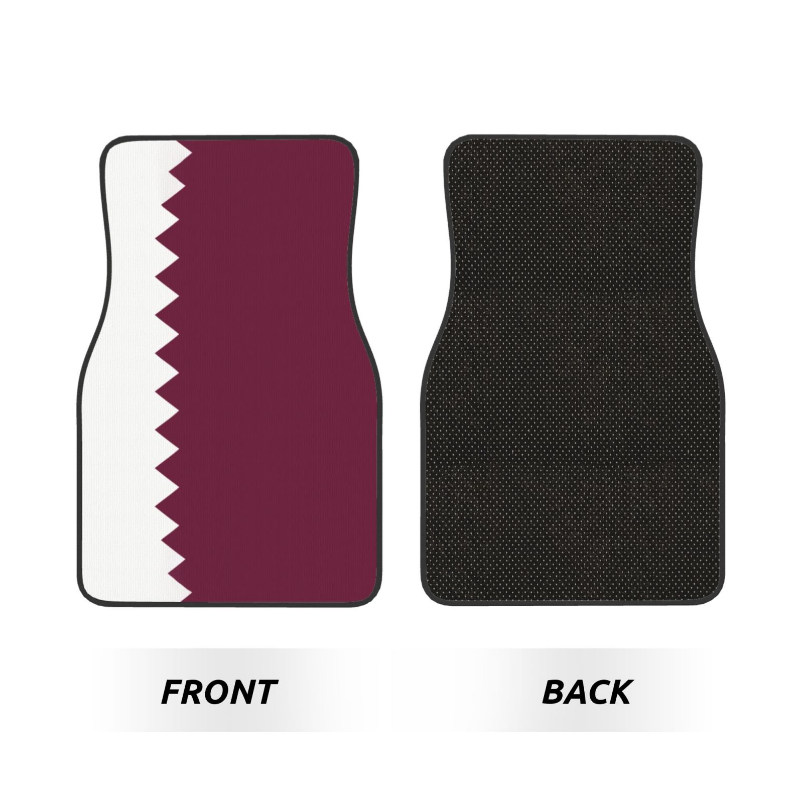 พรมปูพื้นรถยนต์ลายธงชาติกาตาร์ - Car Accessories Qatar บทวิจารณ์และราคา